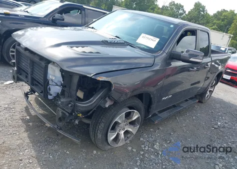 2019 Ram 1500 Laramie 4X2 6'4 Box from USA, damaged, VIN 1C6RREDT7KN730371